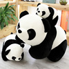 四川旅游纪念黑白熊猫公仔国宝大熊猫布娃娃生日礼物礼物