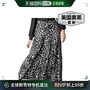 cy fashion灰色豹纹长裙 - 灰色 美国奥莱直发