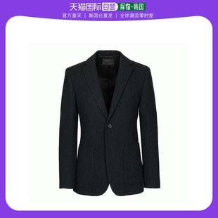 韩国直邮SIEG FAHRENHEIT 毛呢大衣 深绿色 针织衫 轻的 夹克 (DE