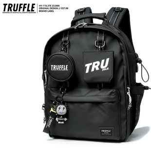 truffle日韩原创小众双肩，包男大学生女大容量，中学生旅行电脑背包