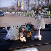 女士用品小车装饰摆件女神款萝莉仙子少女人物可爱漂亮天使树脂