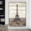 法国巴黎埃菲尔铁塔挂画风景，客厅沙发背景壁画入户走廊，过道装饰画