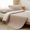 a类薄款可折叠床垫软垫家用夏季薄纯棉水洗棉保护套床褥固定防滑