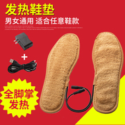 第梵缇USB发热鞋垫电暖鞋垫加热鞋垫充电热鞋垫保暖鞋垫可行走女