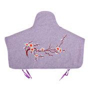 热敷袋理疗袋电加热盐袋艾灸热敷理疗仪全身家用护肩保暖披肩紫色