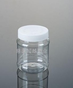 全透明圆形pet塑料瓶蜂蜜瓶，500g花生酱瓶花草，茶瓶(a5)
