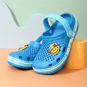 儿童迪士尼洞洞鞋男童休闲夏季卡通米奇花园沙滩鞋女童凉拖鞋