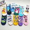 韩国东大门迪士尼短袜女卡通米奇米老鼠唐老鸭小熊维尼袜子短筒袜