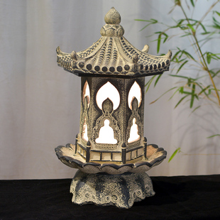 仿古新中式古典台灯庭院花园茶室禅意古代中国风户外景观园林灯