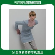 韩国直邮overdueflair法式小众气质，秋冬女款lacetrimming毛衣