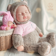 比伯娃娃Bieber大毛绒玩具宝宝可爱睡眠玩偶仿真婴儿娃娃女孩bear