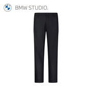 BMW Studio宝马男装商务休闲裤2023夏季直筒时尚男长裤通勤裤