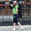 休闲运动套装女时尚洋气2023夏季韩系炸街短袖短裤卫衣两件套