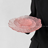 趣皿日式创意个性趣味玻璃盘，家用水果盘小食干果，甜品圆盘子酱碟