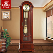 霸王欧式落地钟现代座钟机械立钟创意大摆钟客厅坐钟立式钟表时钟