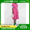 香港直邮潮奢 Polo Ralph Lauren 女士抽绳棉质衬衫式连衣裙