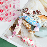 台湾牛轧糖包装纸特厚儿童手工牛扎糖纸太妃糖杏仁糖包装袋糖果纸
