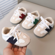 婴儿鞋男女宝宝软底，学步鞋春秋季0-1岁防掉休闲运动潮鞋789个月10