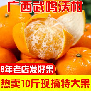 鲜回家现摘广西武鸣沃柑橘子桔子新鲜孕妇当季水果带箱10斤