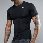 Nike Pro耐克紧身衣短袖男篮球健身跑步训练快干透气衣服短袖T恤