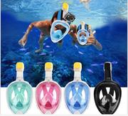 全干式浮潜面罩浮潜三宝防水防雾成人潜水镜装备儿童游泳潜水面罩