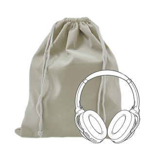 头戴式耳机加大绒布袋特大耳机，袋超大耳机包适用(包适用)西伯利亚k5收纳袋
