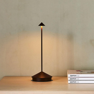 北欧丹麦极简现代移动便携式台灯创意触摸调光充电床头餐桌床头灯
