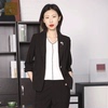 宗洋zongyang女装2023春夏外套，西服上衣常规黑色，小西装8550