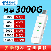 中国电信随身wifi无线移动wifi无线网络wifi无限速通用流量上网便携式热点无线网卡免插宽带学生家用宿舍