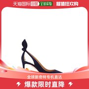 香港直邮潮奢aquazzura女士aquazzuradeneuve85蝴蝶结高跟鞋