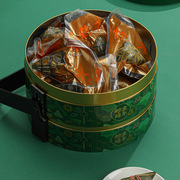 包装盒粽子粽子粽子礼盒，端午节高档圆形，子手提礼盒空盒礼盒双层