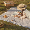 野餐垫防潮垫加厚ins风春游野餐布道具露营地垫子，户外用品沙滩垫