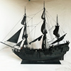 加勒比海盗完整版黑珍珠号套件帆船模型套件木质拼装黑珍珠黄金版