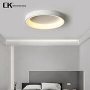 卧室灯北欧简约现代意式圆形温馨led灯具，客厅灯饰创意卧室吸顶灯