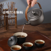304不锈钢茶壶家用加厚电磁炉燃气，煮茶壶迷你便携式户外烧水壶