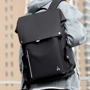 休闲双肩包男大容量电脑包旅行包背包男士高中生大学男生书包