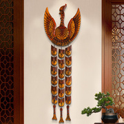 东阳木雕挂件木质雕刻中式镇宅，壁挂玄关客厅实木墙面装饰品工艺品