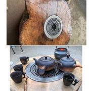 炭炉桌面围炉木墩火炉煮茶炉烧烤炉围炉煮茶一整套炉具配件烧烤炉