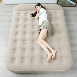 全自动折叠床充气床垫打地铺气垫床单人加厚内置充气床懒人床