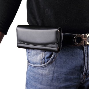 适用于苹果4S/5C/6P手机皮套竖款直插挂腰包手拿包超薄穿皮带包