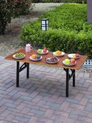 小桌子折叠简易折叠桌，餐桌长方形吃饭桌家用出租房小型矮桌长方桌