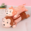 可爱背带猴子抱枕，毛绒玩具公仔创意礼物