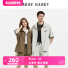 HARDY HARDY2023夏季短袖开衫卫衣+短裤男女同款情侣运动套装