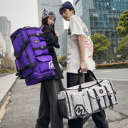 旅行包大容量行李包双肩背男出差旅游手提包女学生住校衣服收纳包