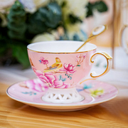 欧式骨瓷咖啡杯下午茶具高档精致家用陶瓷英式红茶杯碟套装送礼盒
