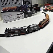 儿童电动小火车轨道车可玩性很高!轨道仿真火车益智模型玩具套装