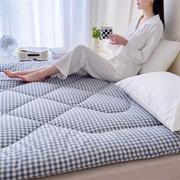 A类棉花床垫软垫家用加厚床褥子单人席梦思保护垫可折叠地铺垫被