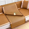 藤席沙发垫夏季防滑凉席坐垫冰垫沙发套罩夏款现代冰藤席座垫盖布