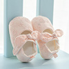 春秋婴儿学步单鞋0-1岁软底防滑女宝宝公主鞋，3-6-12个月透气鞋子