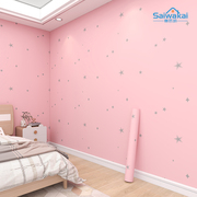 星星墙贴纸自粘卧室温馨房间墙面壁纸客厅家用墙壁纸自贴高级感